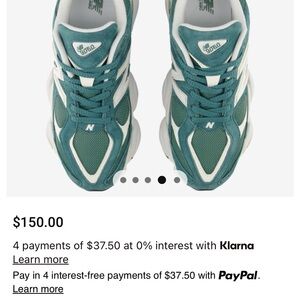 New Balance 9060 green Sneakers